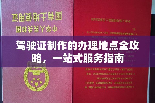 狮子山驾驶证制作的办理地点全攻略，一站式服务指南
