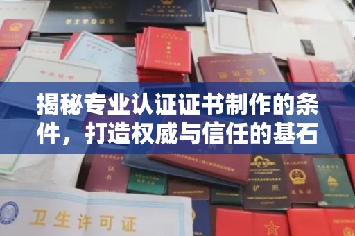 狮子山揭秘专业认证证书制作的条件，打造权威与信任的基石