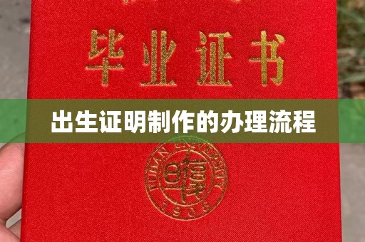 狮子山出生证明制作的办理流程