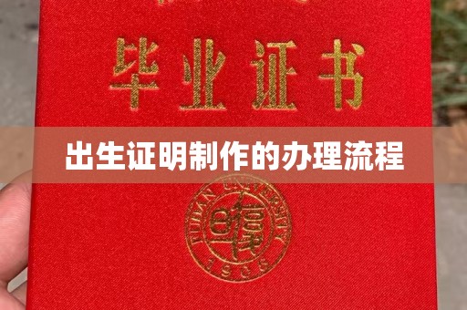 狮子山出生证明制作的办理流程